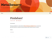 Tablet Screenshot of metalbesarrr.wordpress.com