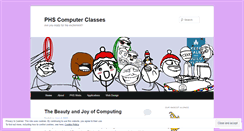 Desktop Screenshot of phscomputersrl.wordpress.com