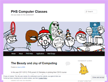 Tablet Screenshot of phscomputersrl.wordpress.com