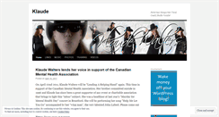 Desktop Screenshot of klaudewalters.wordpress.com