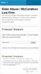 Mobile Screenshot of financialelderabuse.wordpress.com