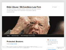 Tablet Screenshot of financialelderabuse.wordpress.com