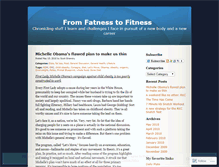 Tablet Screenshot of fromfatness2fitness.wordpress.com