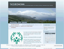 Tablet Screenshot of fortsmithrealestate.wordpress.com