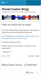 Mobile Screenshot of cazmobeta.wordpress.com