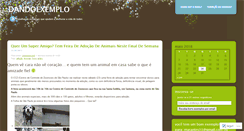 Desktop Screenshot of dandoexemplo.wordpress.com