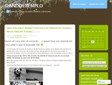 Tablet Screenshot of dandoexemplo.wordpress.com