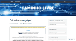 Desktop Screenshot of caminholivre.wordpress.com