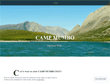 Tablet Screenshot of campmumbo.wordpress.com