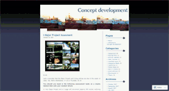 Desktop Screenshot of conceptdevelopment.wordpress.com