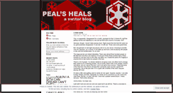 Desktop Screenshot of pealsheals.wordpress.com