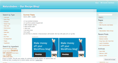Desktop Screenshot of naturababes.wordpress.com