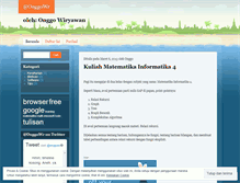 Tablet Screenshot of onggow.wordpress.com