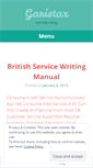 Mobile Screenshot of garistax.wordpress.com