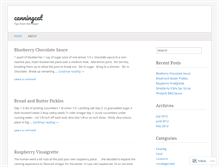 Tablet Screenshot of canningcat.wordpress.com
