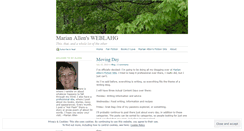 Desktop Screenshot of marianallen.wordpress.com