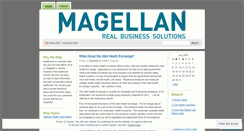 Desktop Screenshot of magellaninc.wordpress.com