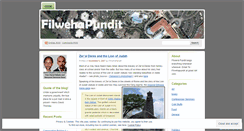 Desktop Screenshot of filweha.wordpress.com