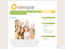 Tablet Screenshot of orientandote.wordpress.com