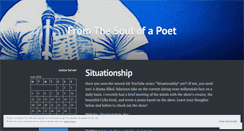 Desktop Screenshot of fromthesoulofapoet.wordpress.com