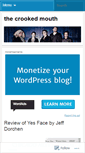 Mobile Screenshot of crookedmouthband.wordpress.com