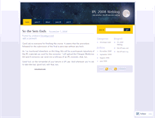 Tablet Screenshot of amador2008.wordpress.com