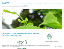 Tablet Screenshot of grupedsac.wordpress.com
