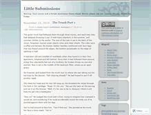 Tablet Screenshot of littlesubmissions.wordpress.com