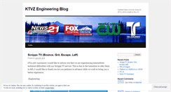 Desktop Screenshot of ktvzengineering.wordpress.com