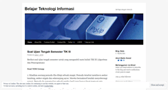 Desktop Screenshot of hendri83.wordpress.com