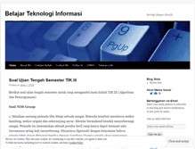 Tablet Screenshot of hendri83.wordpress.com