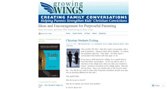 Desktop Screenshot of creatingfamilyconversations.wordpress.com