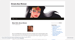 Desktop Screenshot of grownasswomanny.wordpress.com