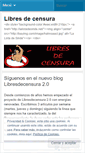 Mobile Screenshot of libresdecensura.wordpress.com