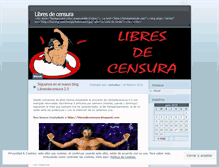 Tablet Screenshot of libresdecensura.wordpress.com