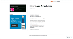 Desktop Screenshot of bureauarnhem.wordpress.com