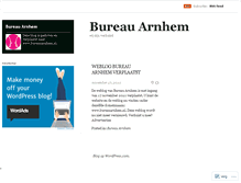Tablet Screenshot of bureauarnhem.wordpress.com