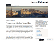 Tablet Screenshot of katescolumns.wordpress.com