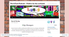 Desktop Screenshot of intunepolitics.wordpress.com