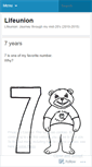 Mobile Screenshot of lifeunion.wordpress.com