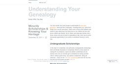 Desktop Screenshot of dnaandgenealogy.wordpress.com