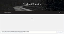 Desktop Screenshot of oradess.wordpress.com
