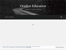 Tablet Screenshot of oradess.wordpress.com