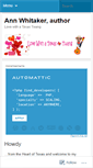 Mobile Screenshot of annwhitakerauthor.wordpress.com