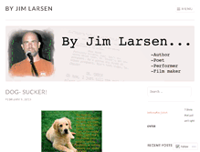 Tablet Screenshot of byjimlarsen.wordpress.com