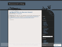 Tablet Screenshot of moemoe16.wordpress.com