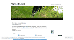 Desktop Screenshot of pilgrimsmaland.wordpress.com