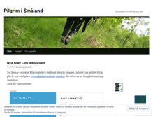 Tablet Screenshot of pilgrimsmaland.wordpress.com