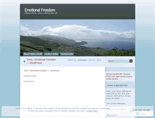 Tablet Screenshot of emotionfree.wordpress.com
