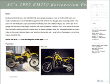 Tablet Screenshot of 1982rm250z.wordpress.com